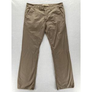 Big Star Pants Mens 40x34 Straight Leg Brown Chino Western Cowboy Grunge Casual